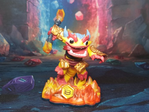 Fire kraken figurine - kraken,
