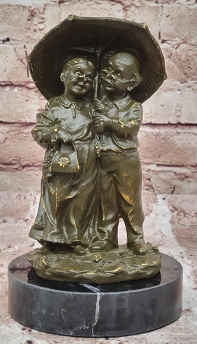 Charmant bronze âgée couple - Âgée,
