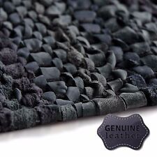 Tapis En Cuir Tapis Fait Main Coureur En Cuir Tapis De Salon Derby