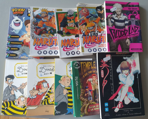 Lot mangas livres - lot, de
