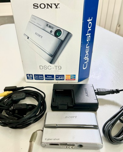 Sony cyber shot - cyber-shot, argent