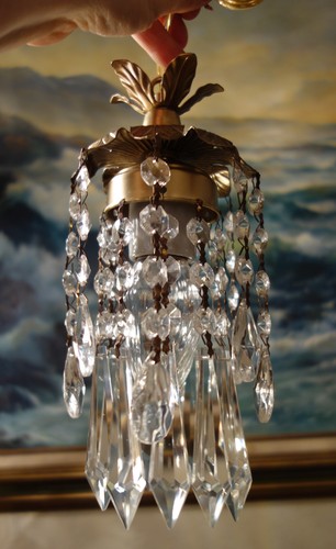 Petite pendant flower lamp - petite, w