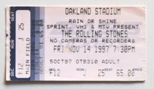 Billet concert ticket stub THE