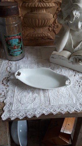 Ravier porcelaine blanc - ravier,