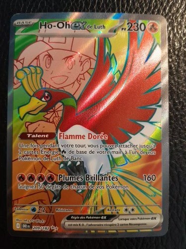 Carte pokémon ex - carte, de