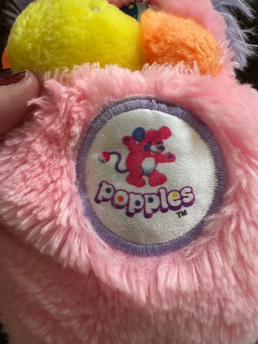 Peluche oiseau popples rare - oiseau,