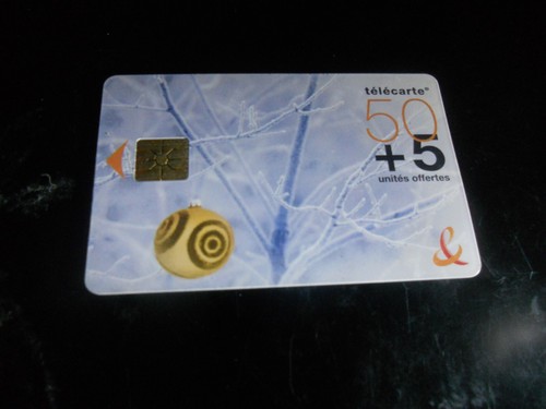 Telecarte france noel 5 - +,