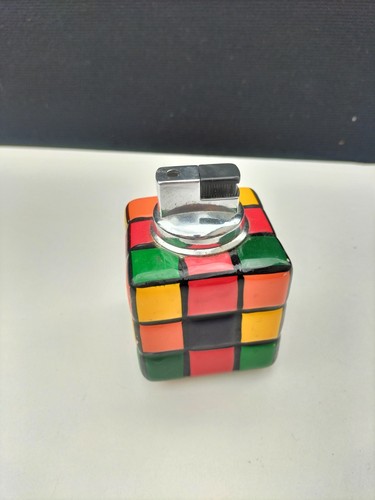 Vintage briquet rubik cube - vintage,