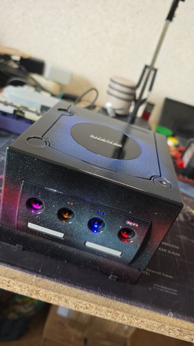 Console game cube - console,