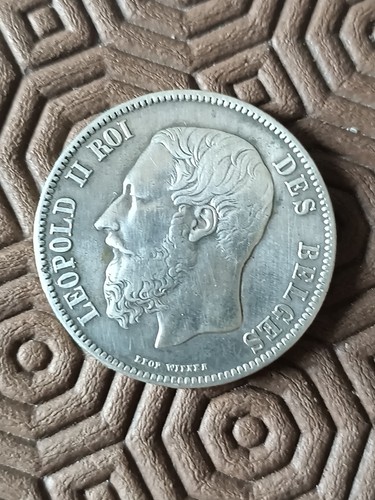 Pièce belge argent - en, de