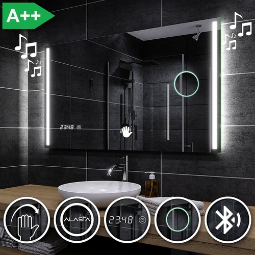Miroir salle bain lumineux - miroir,