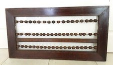 Ancien jeu boulier billard en bois