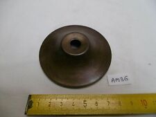 Coupelle cache douille en laiton H: 19 mm Ø 80 mm trou de 10,8 mm (AM36)