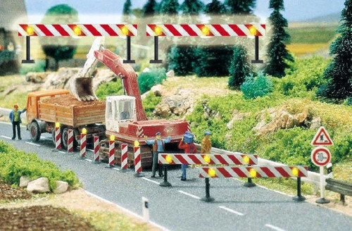 Barrières travaux routiers - travaux,