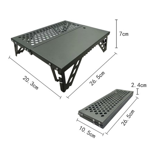 Table pliante aluminium - table, en