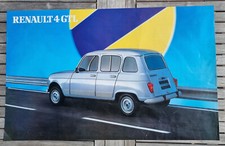 Affiche Originale de CONCESSIONNAIRE RENAULT 4 GTL