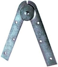 Charnières Pour Escaliers Galvanisé ART.52 180 MM 12 Pièces