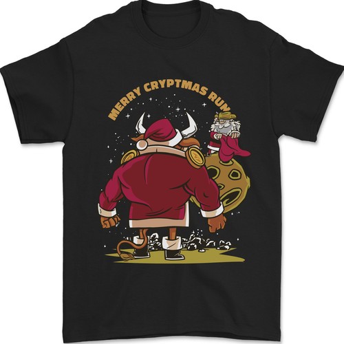 Shirt crypto bull noël - t-shirt,