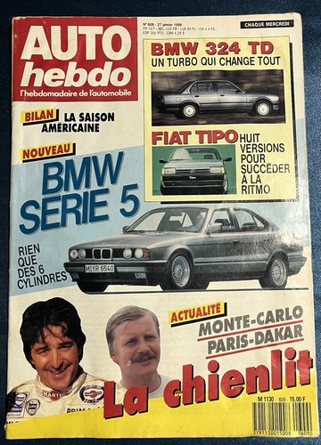 Auto hebdo autohebdo - hebdo, du