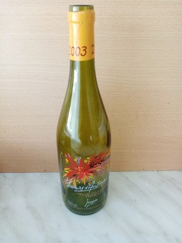 Empty bottle wine - empty, of