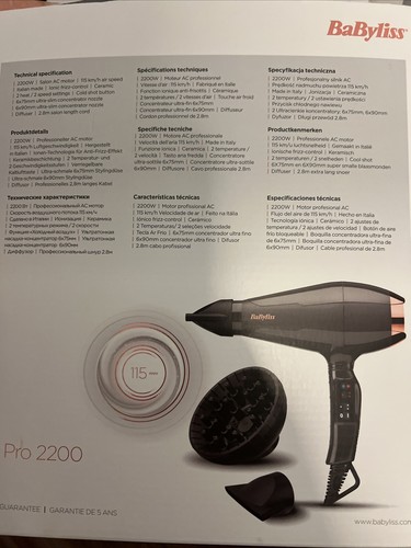 Seche cheveux babyliss - seche-cheveux,
