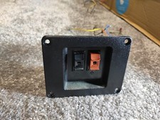 Bornier enceinte Technics avec câblage 3 voies 10cm - 8.5cm