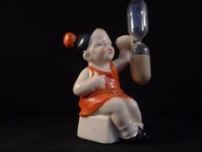 Ancien sablier porcelaine