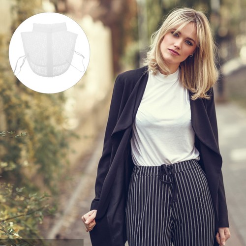 Dame faux col blanc - , de