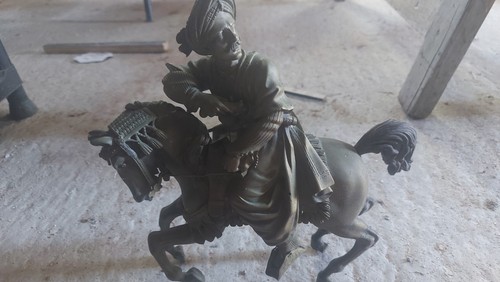 Figurine cavalier arabe - , sur