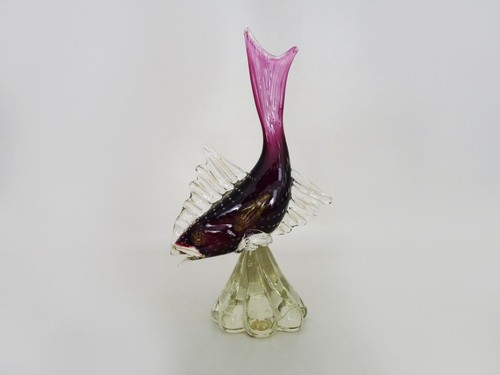Poisson verre soufflé - verre,