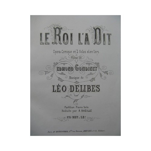 Delibes léo roi - delibes, l'a