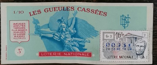 Billet loterie nationale - billet,