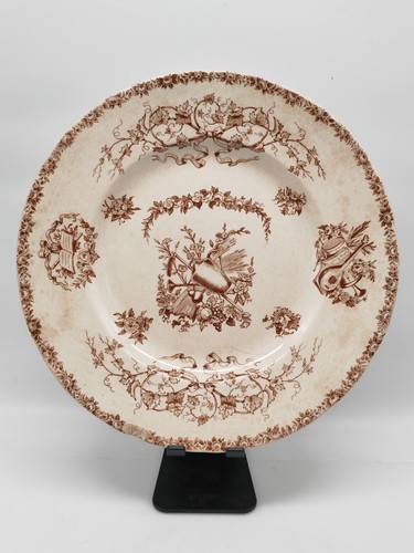 Assiette faïence choisy le - en,