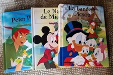 3 Livres Bande A Picsou, Noël Mickey, Peter Pan, WALT DISNEY  NATHAN TBE