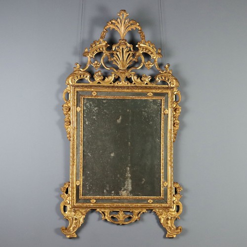 Miroir ancien tilleul - miroir,
