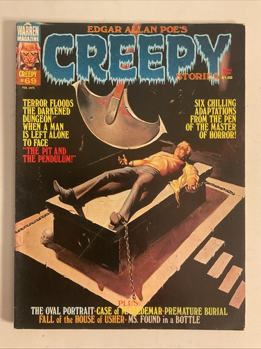 Creepy horror magazine - horror,
