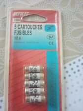  cartouche fusibles 10A 220v GEFOLEC