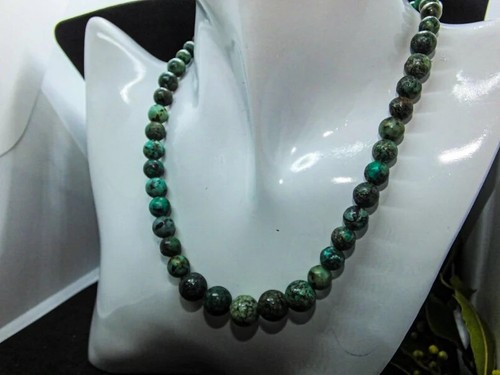 Collier turquoise africaine