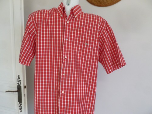 Belle chemise lacoste blanc - lacoste,