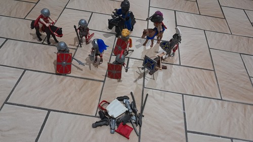 Playmobil lot personnages - lot,