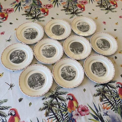 Assiettes parlantes - 10,
