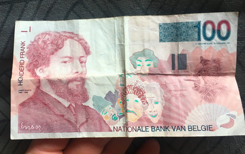 Billet 100 francs belge - francs,