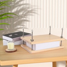 Presse à livres en bois