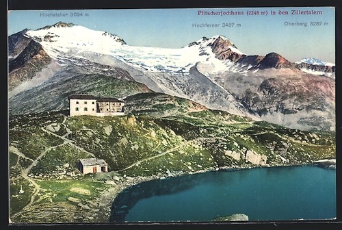 Pfitscherjochhaus cabane de - cabane,