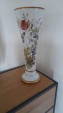 Vase ancien en verre opaline