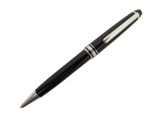 STYLO BILLE MONTBLANC MEISTERSTUCK CLASSIQUE PLATINE 132446 BALLPOINT PEN 440€