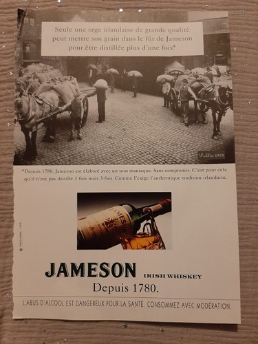Publicité presse whisky - de,