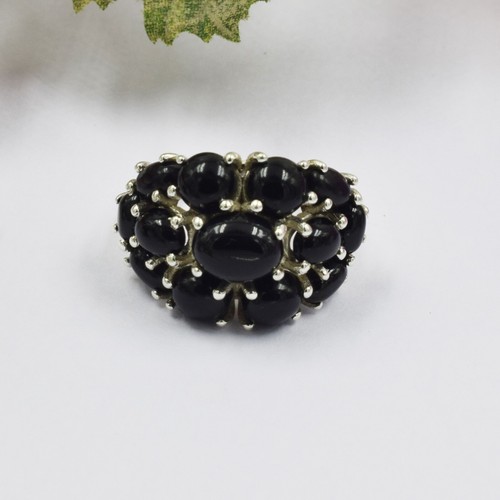 Bague véritable onyx - bague, en