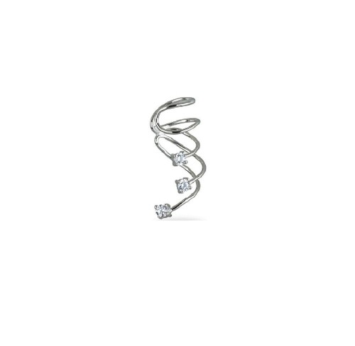 Bague zirconium argent massif - ,