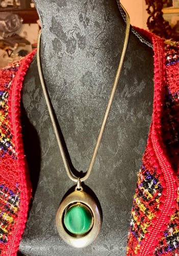 Collier pendentif moderniste - pendentif,